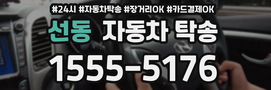 선동 자동차 탁송