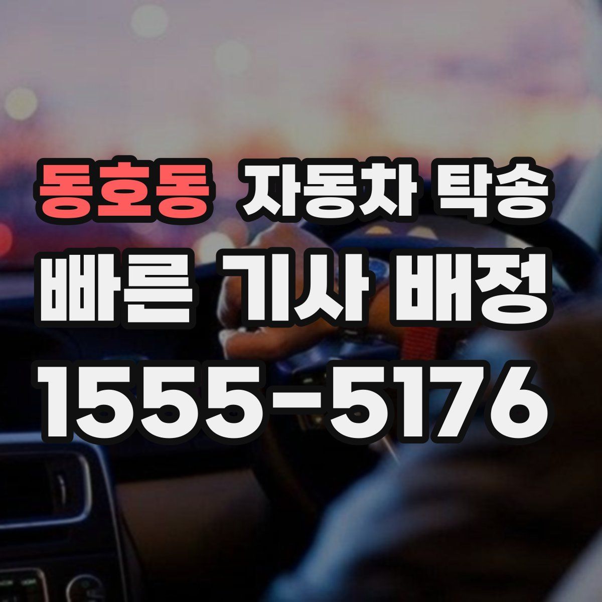 동호동 자동차 탁송