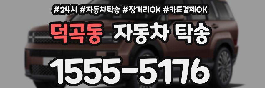 덕곡동 자동차 탁송