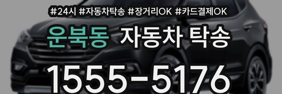 운북동 자동차 탁송