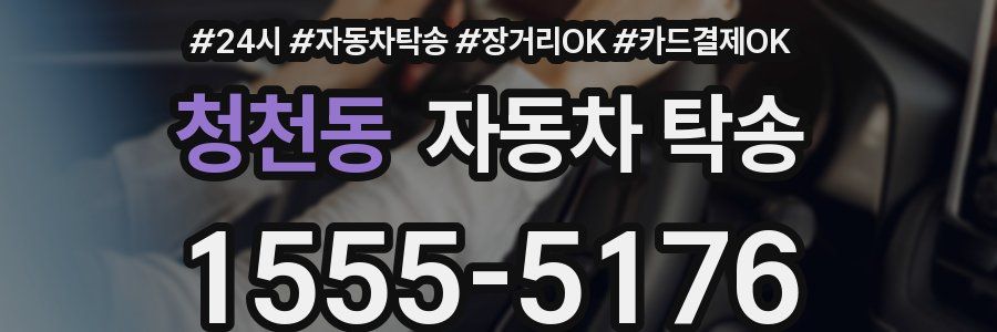청천동 자동차 탁송