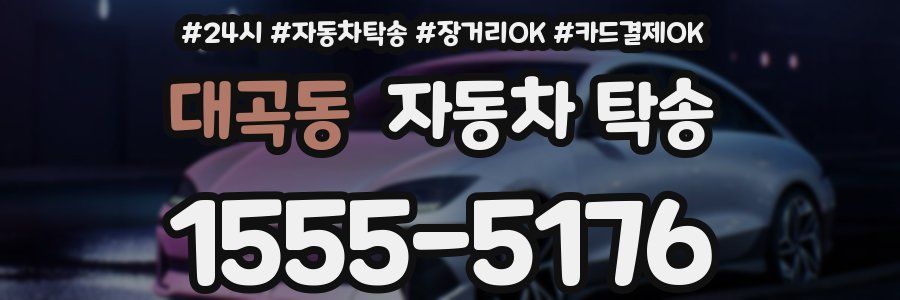 대곡동 자동차 탁송