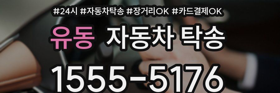유동 자동차 탁송