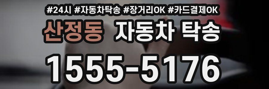 산정동 자동차 탁송