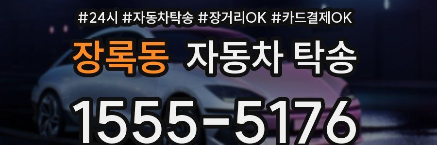 장록동 자동차 탁송