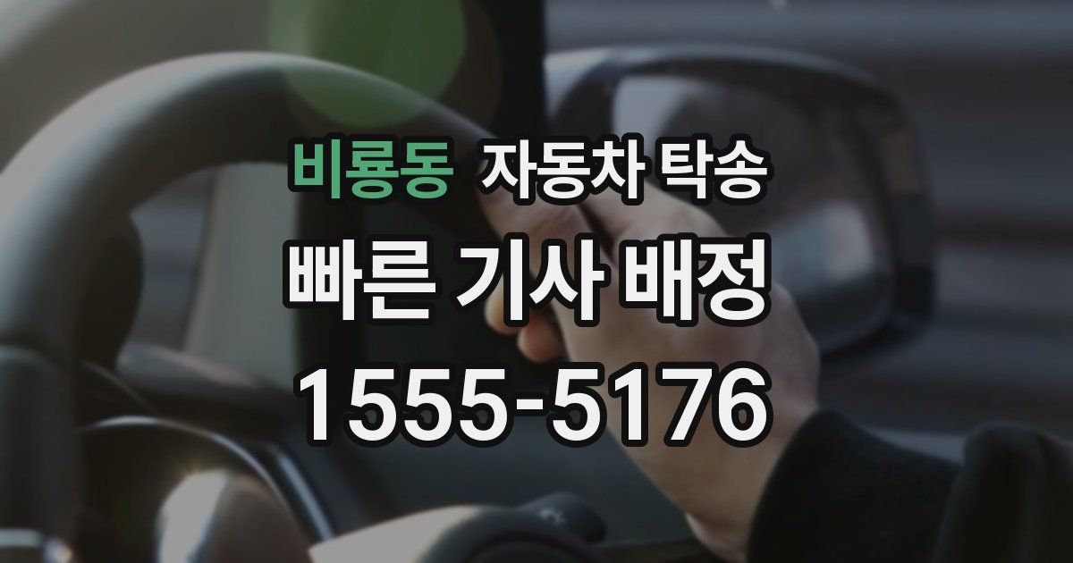 비룡동 자동차 탁송