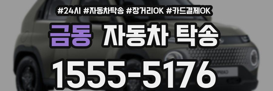 금동 자동차 탁송