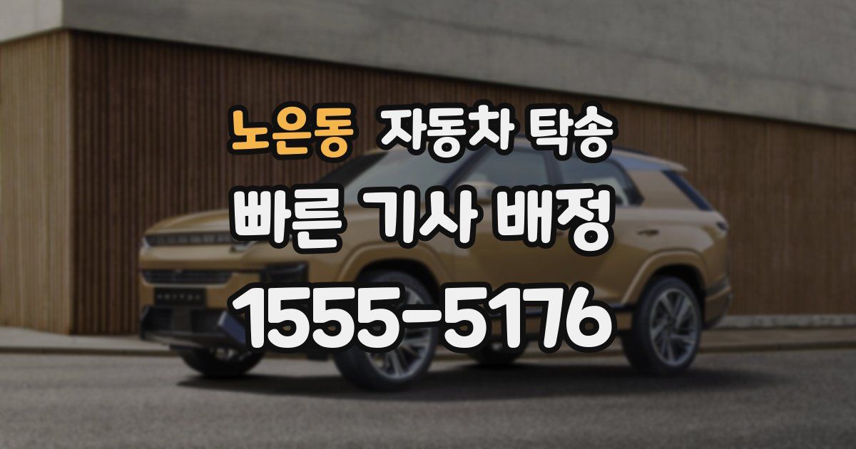 노은동 자동차 탁송