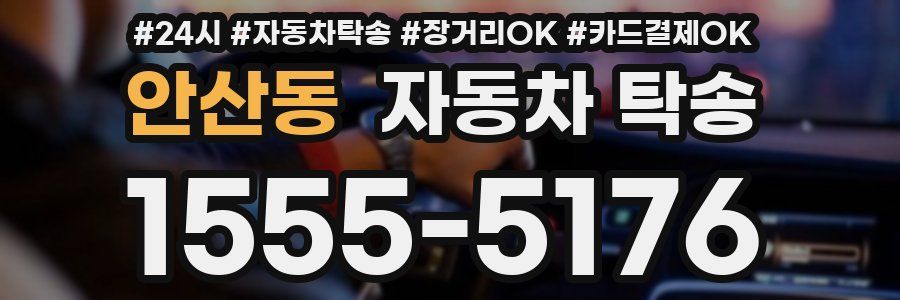 안산동 자동차 탁송