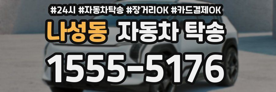 나성동 자동차 탁송