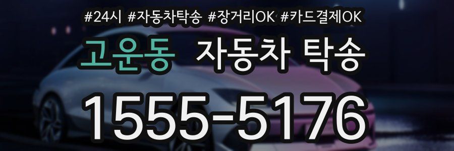 고운동 자동차 탁송
