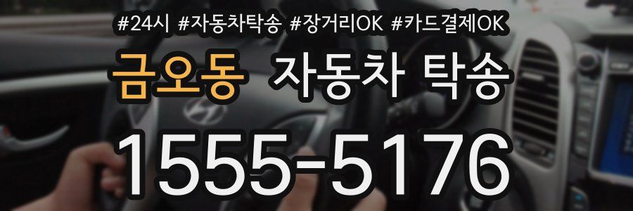 금오동 자동차 탁송