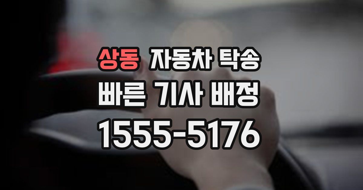 상동 자동차 탁송