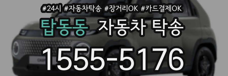 탑동동 자동차 탁송