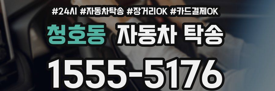 청호동 자동차 탁송
