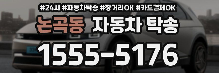 논곡동 자동차 탁송