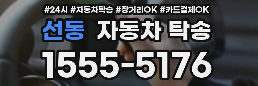 선동 자동차 탁송