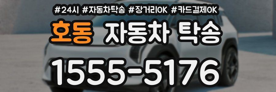 호동 자동차 탁송