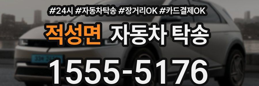 적성면 자동차 탁송