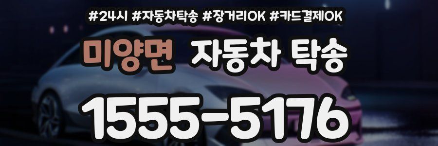 미양면 자동차 탁송