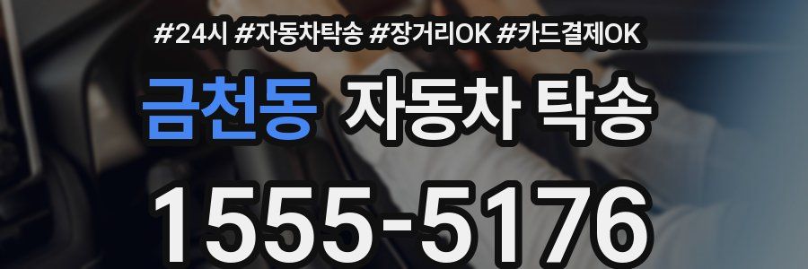 금천동 자동차 탁송