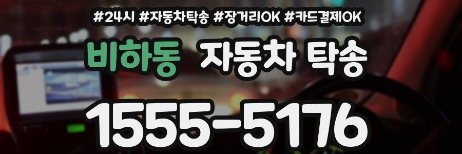 비하동 자동차 탁송