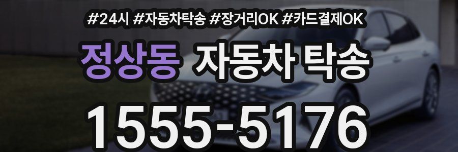 정상동 자동차 탁송