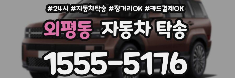 외평동 자동차 탁송