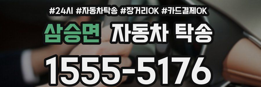 삼승면 자동차 탁송