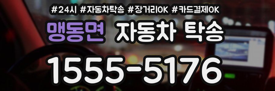 맹동면 자동차 탁송