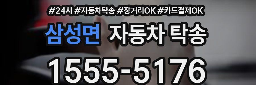 삼성면 자동차 탁송