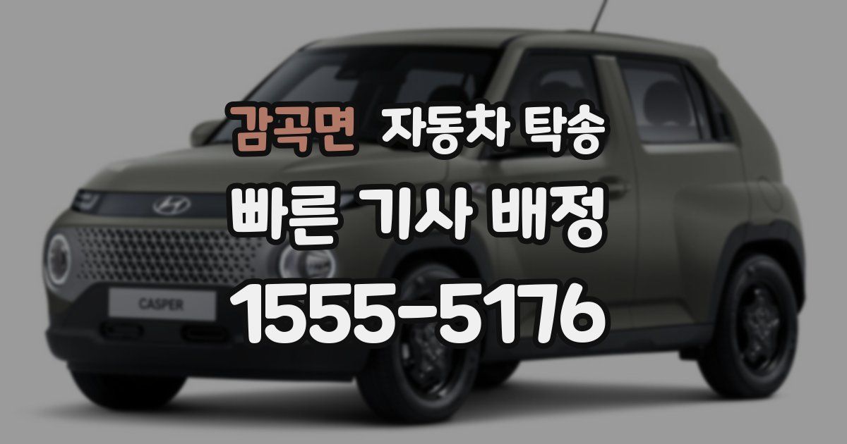 감곡면 자동차 탁송