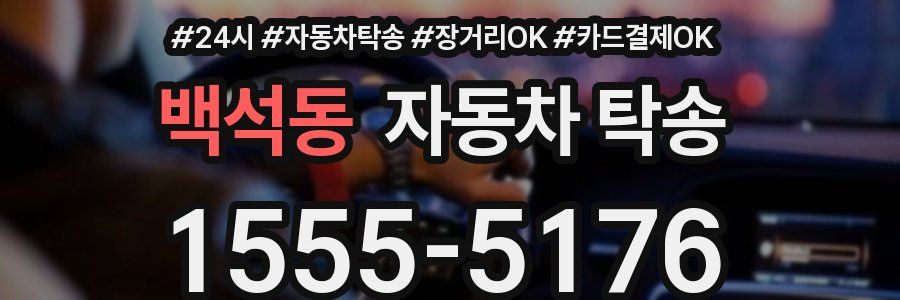 백석동 자동차 탁송
