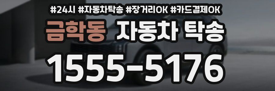 금학동 자동차 탁송