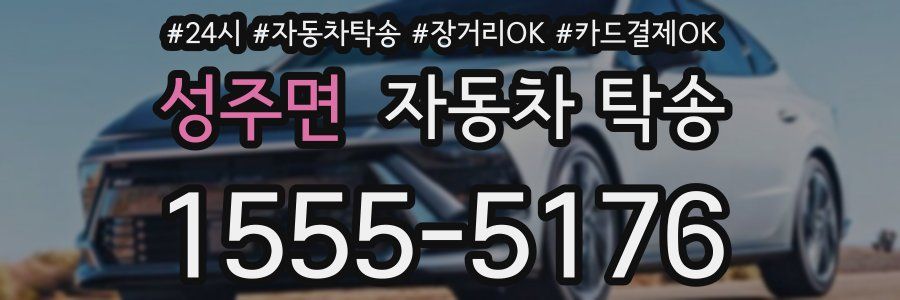 성주면 자동차 탁송