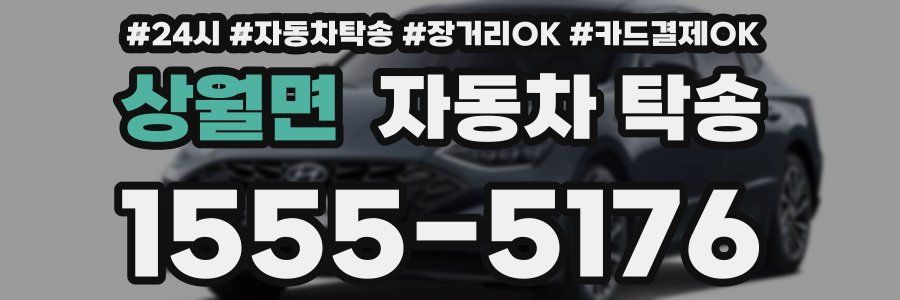 상월면 자동차 탁송