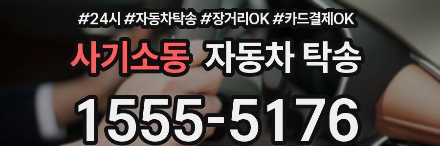 사기소동 자동차 탁송