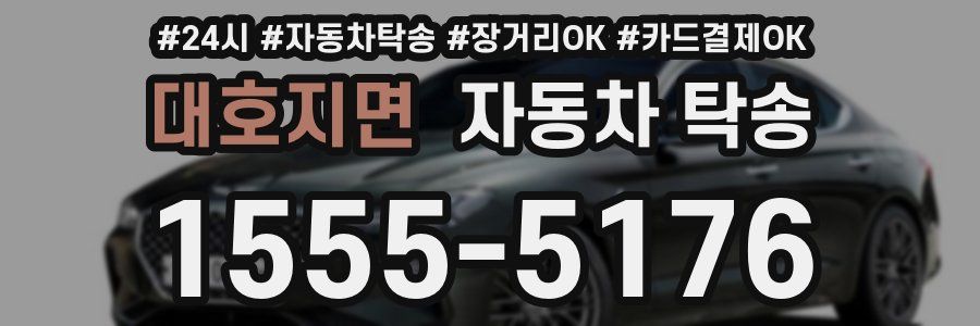 대호지면 자동차 탁송