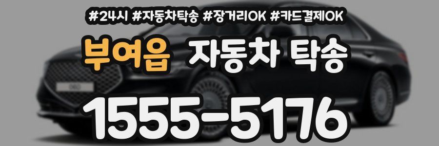 부여읍 자동차 탁송