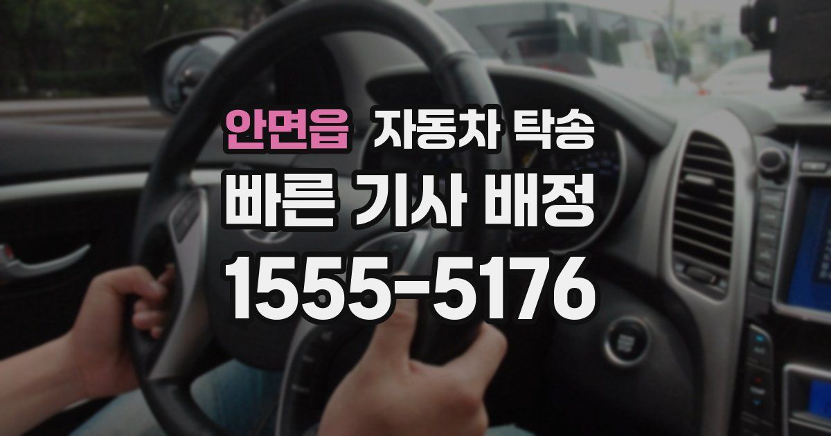 안면읍 자동차 탁송