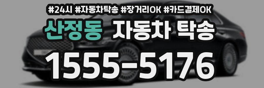 산정동 자동차 탁송