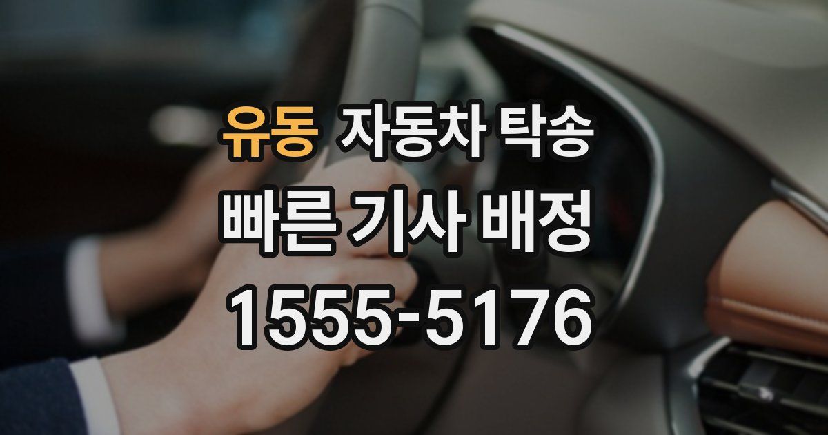 유동 자동차 탁송