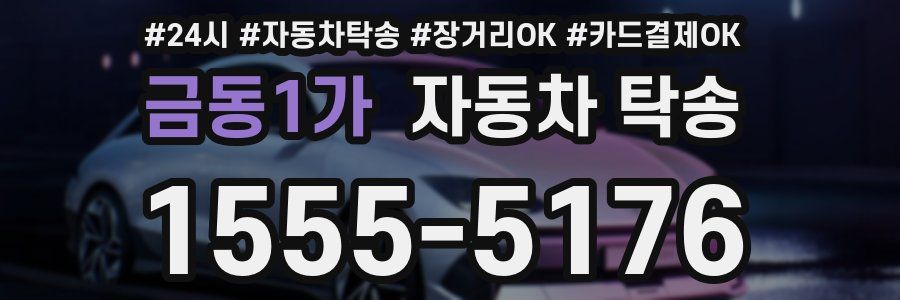 금동1가 자동차 탁송