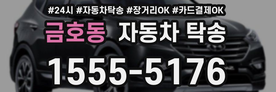 금호동 자동차 탁송