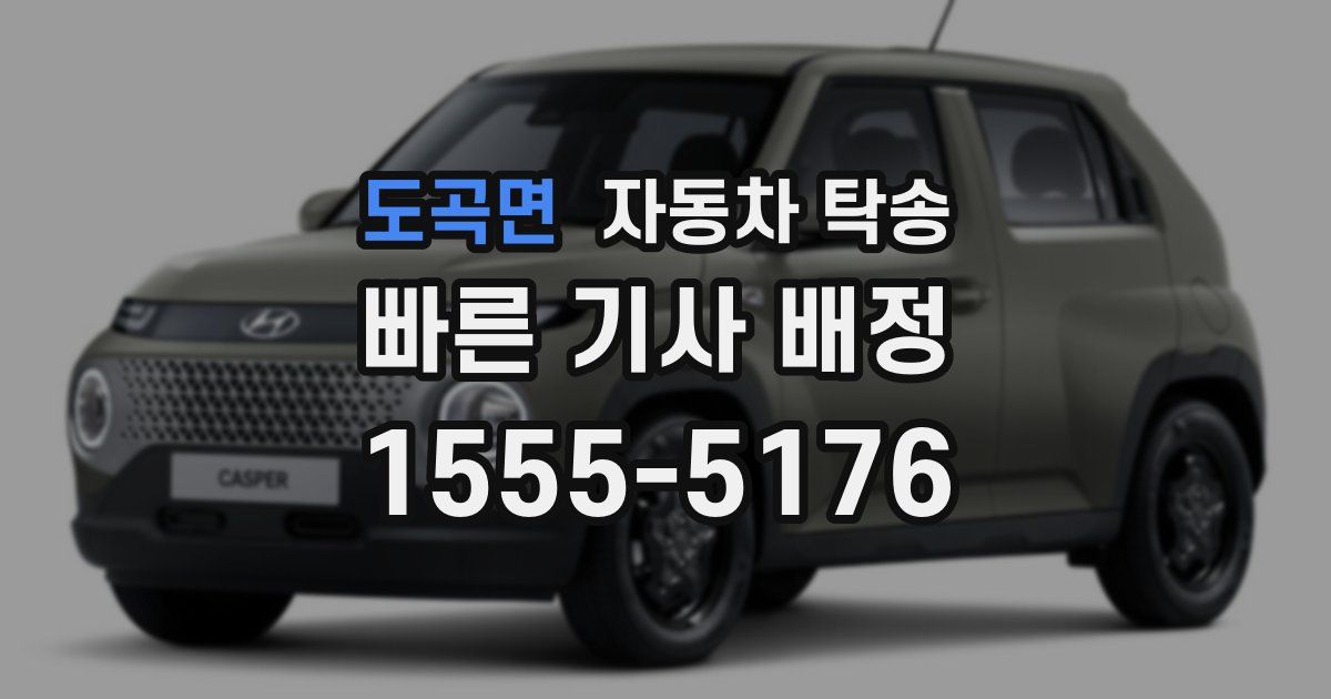 도곡면 자동차 탁송