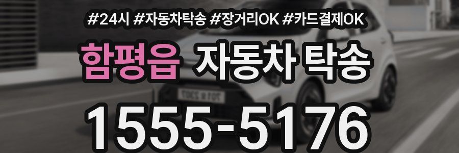 함평읍 자동차 탁송