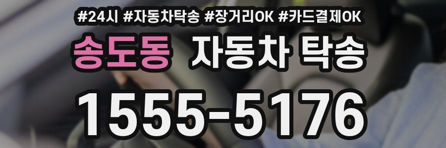 송도동 자동차 탁송
