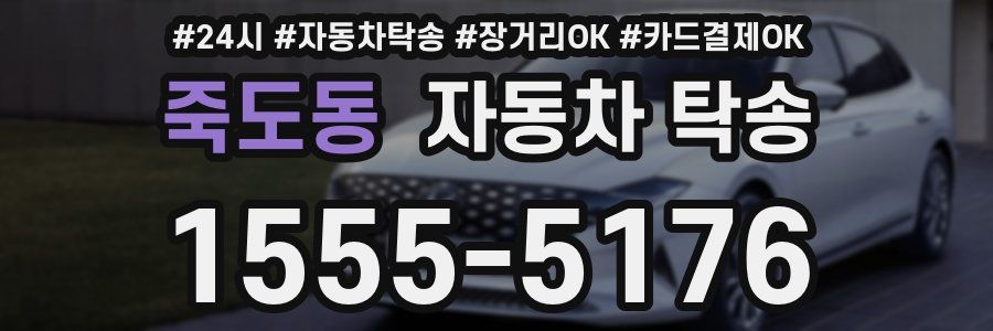 죽도동 자동차 탁송