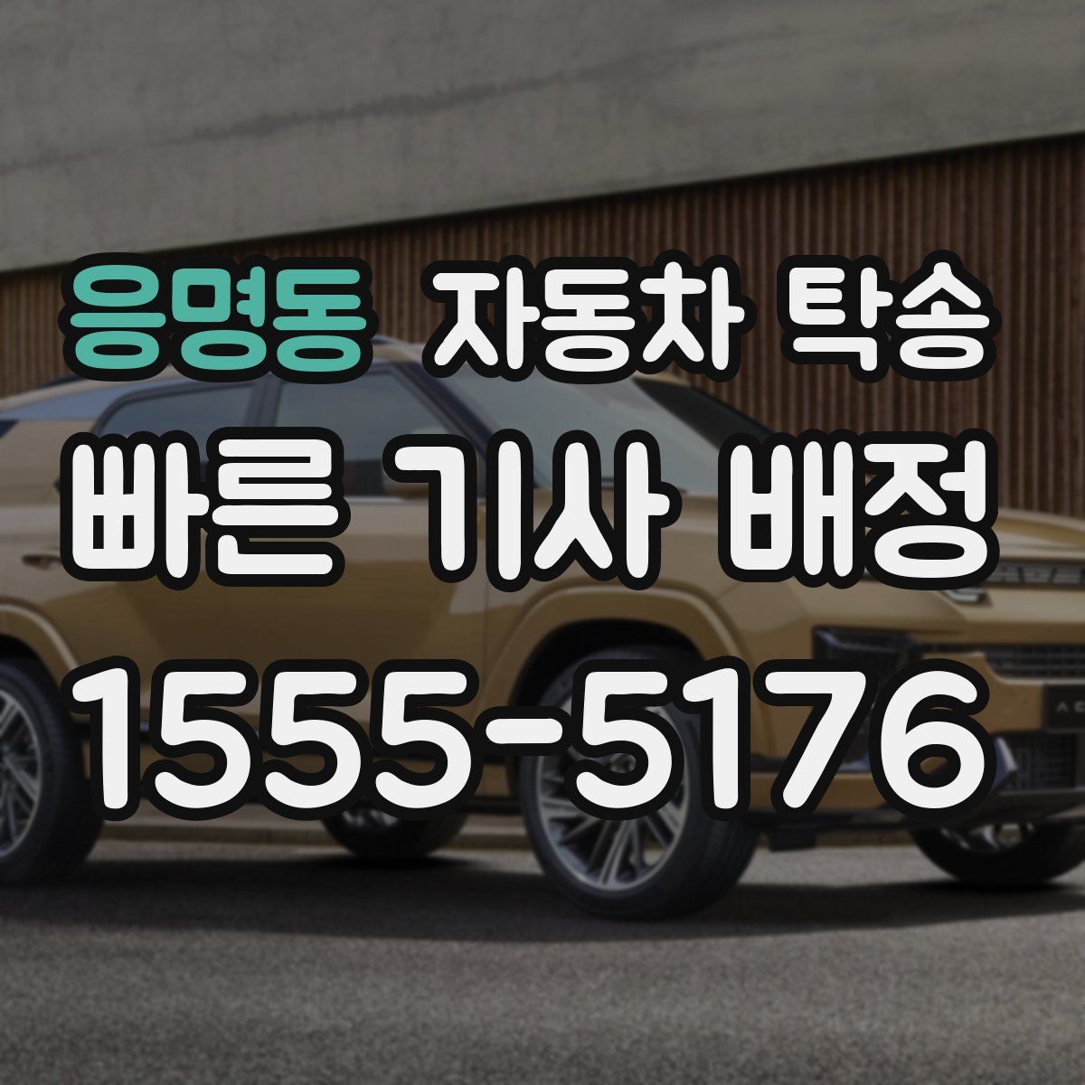 응명동 자동차 탁송