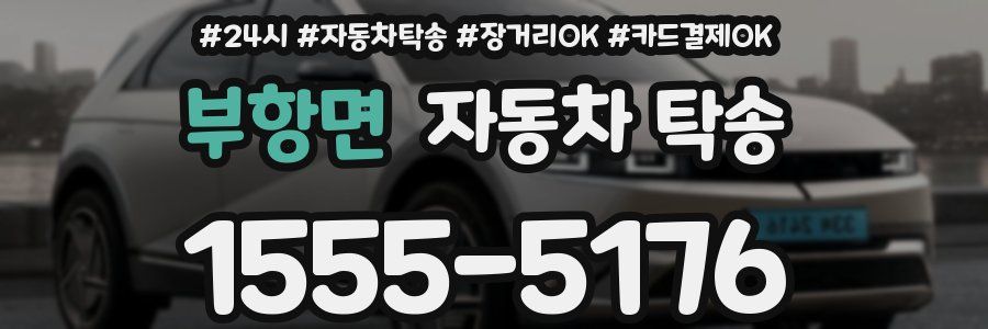 부항면 자동차 탁송